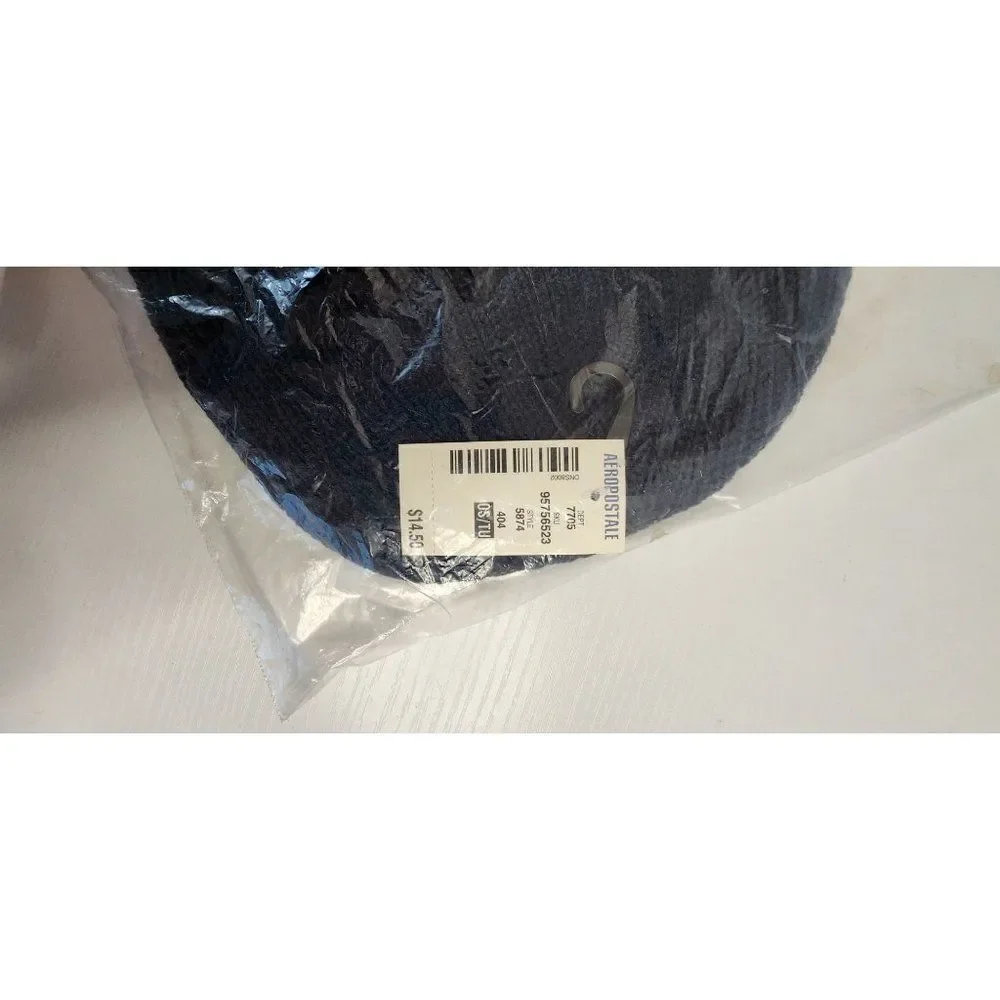 Aeropostale NWT Winter Cap, Unisex, Navy Blue